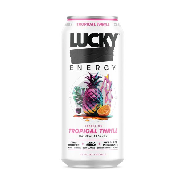 Lucky #@!$ Energy | Sugar Free | Energy Drinks | 16 Fl Oz | Cans - Image 3