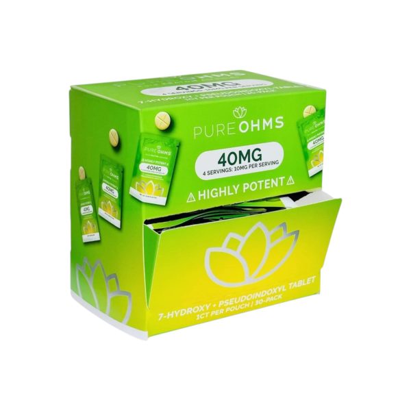 Pure Ohms | Highly Potent 7OH + PSEUDO Tablet | 1CT - 40MG - Image 2