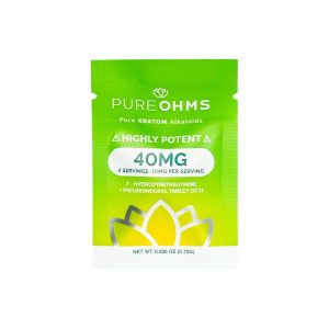 Pure Ohms | Highly Potent 7OH + PSEUDO Tablet | 1CT - 40MG