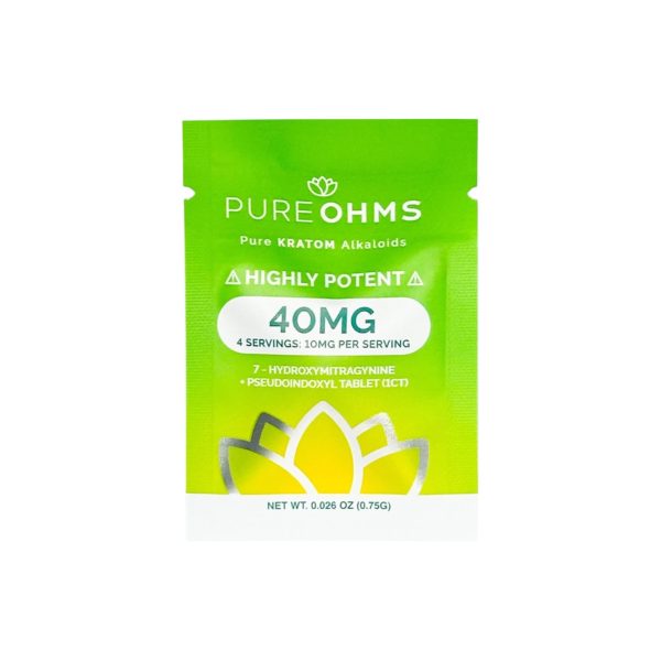 Pure Ohms | Highly Potent 7OH + PSEUDO Tablet | 1CT - 40MG