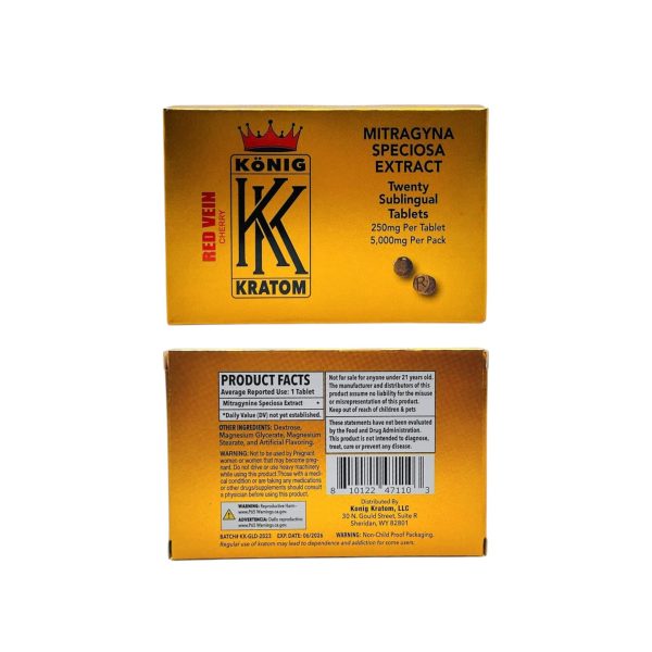 Konig | Kratom Tablets | 250mg | 20ct