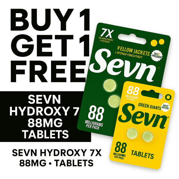 Sevn Hydroxy 7x | 88mg | Tablets