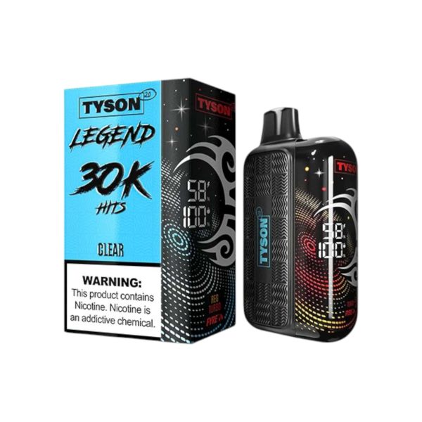 Tyson 2.0 | Legend 30000 Puffs Nicotine Disposable | 16ML [Box of 5] - Image 4