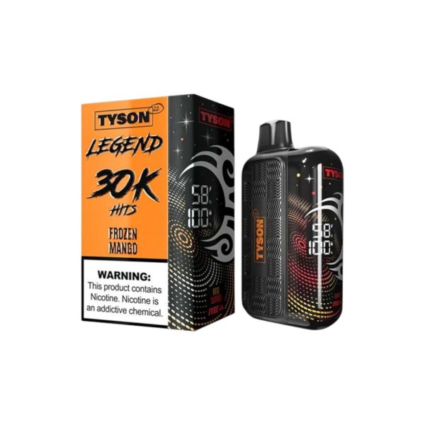Tyson 2.0 | Legend 30000 Puffs Nicotine Disposable | 16ML [Box of 5] - Image 5