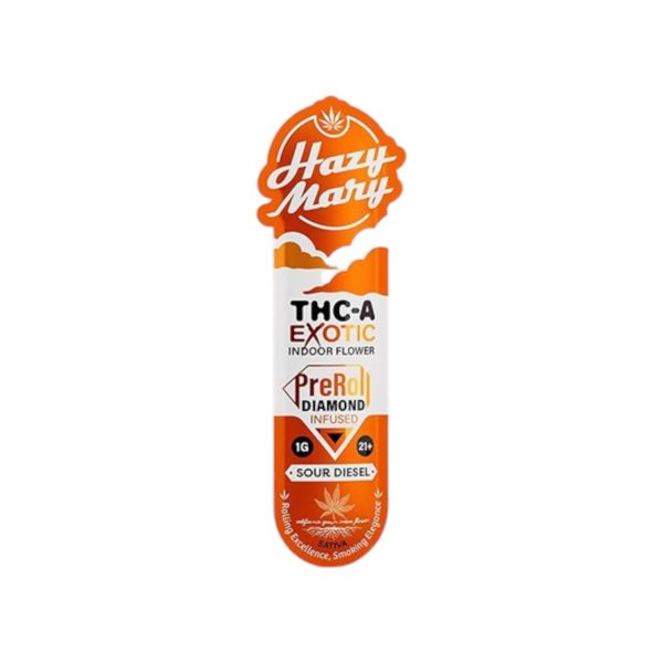 Hazy Mary | Indoor Flower | Exotic Diamond Infused Pre-Rolls | 1G - Image 10
