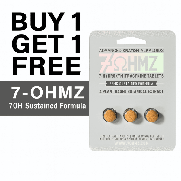7-OHMZ | 7OH Sustained Formula | 28MG