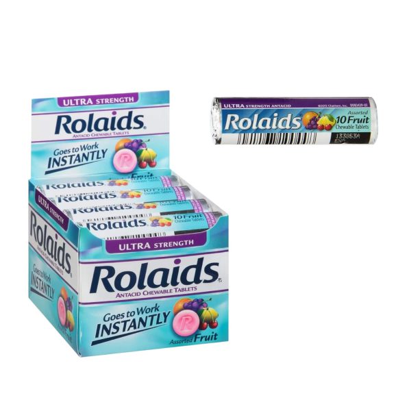 Rolaids | Antacid Chewable Tablets  [ Box of 12 ] - Image 3