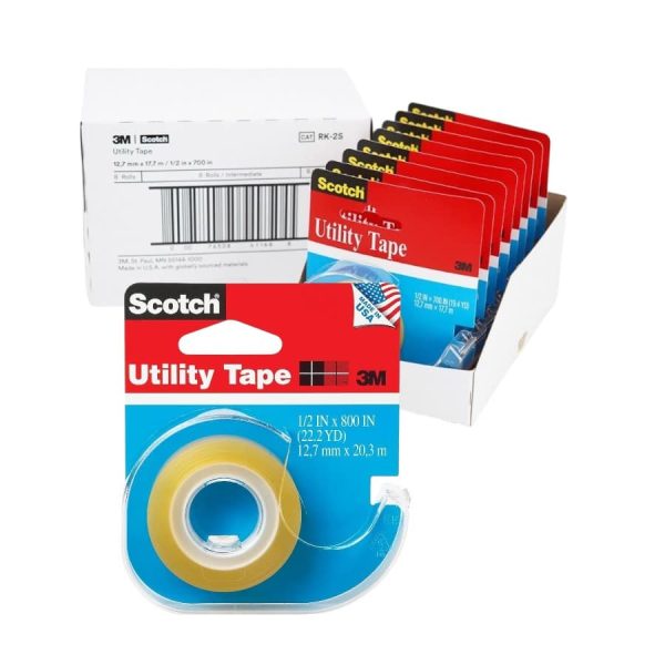 3M | Scotch Utility Tape 1/2 inch x 700 inch - Image 3