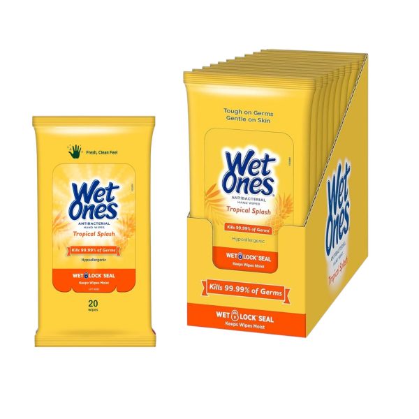 Wet Ones | Hand & Face Wipes 20ct - Image 10
