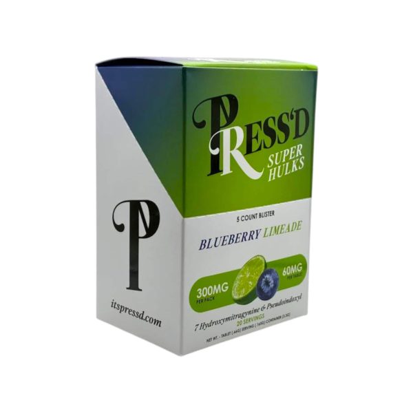 Press'd | Super Hulks 7OH + PSEUDO Tablets | 5CT - 60MG - Image 7