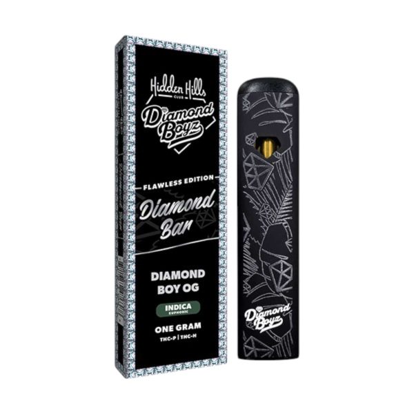 Hidden Hills Club | Diamond Boyz Flawless Edition THCP + THCH Diamond Bar Disposable | 1G - Image 3