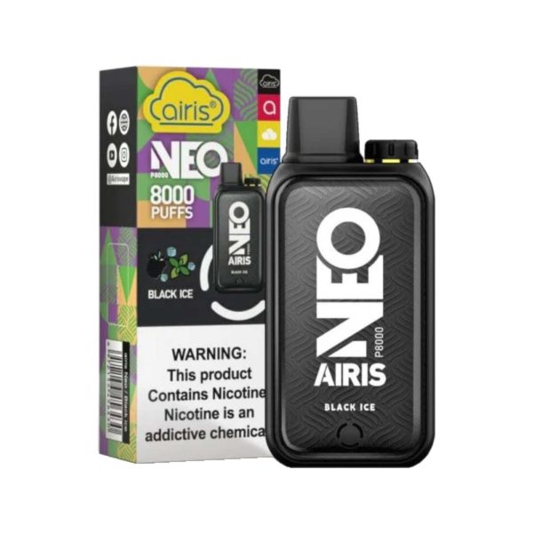 Airis Neo | 8000 Puffs Nicotine Disposable | 20ML [Box of 5] - Image 5