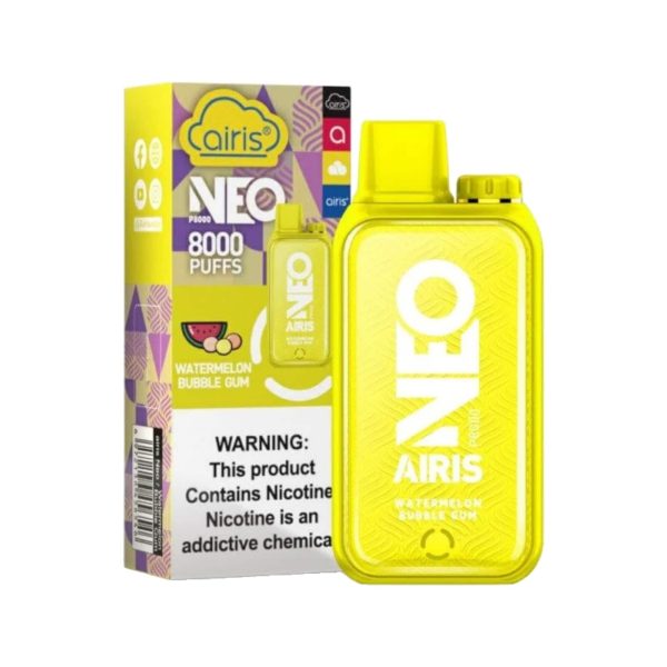 Airis Neo | 8000 Puffs Nicotine Disposable | 20ML [Box of 5] - Image 6