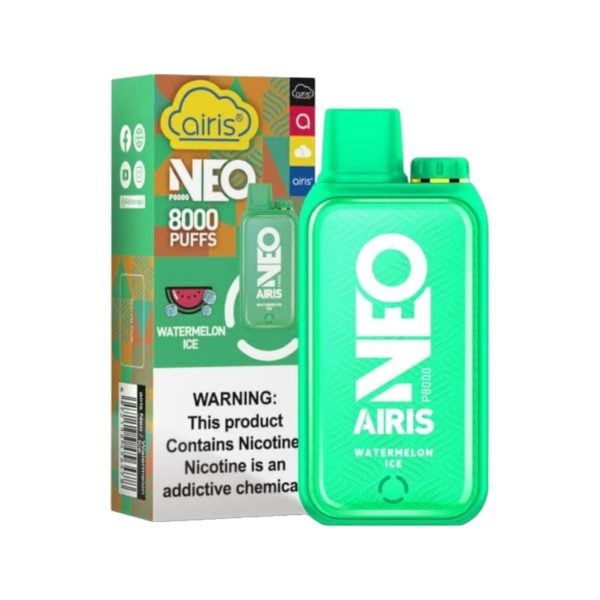 Airis Neo | 8000 Puffs Nicotine Disposable | 20ML [Box of 5] - Image 8