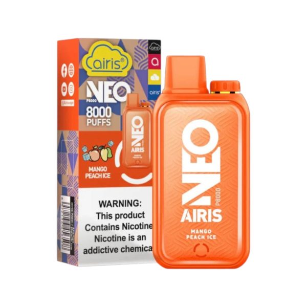 Airis Neo | 8000 Puffs Nicotine Disposable | 20ML [Box of 5] - Image 13