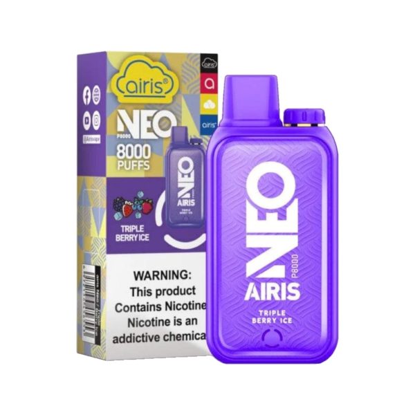 Airis Neo | 8000 Puffs Nicotine Disposable | 20ML [Box of 5] - Image 14