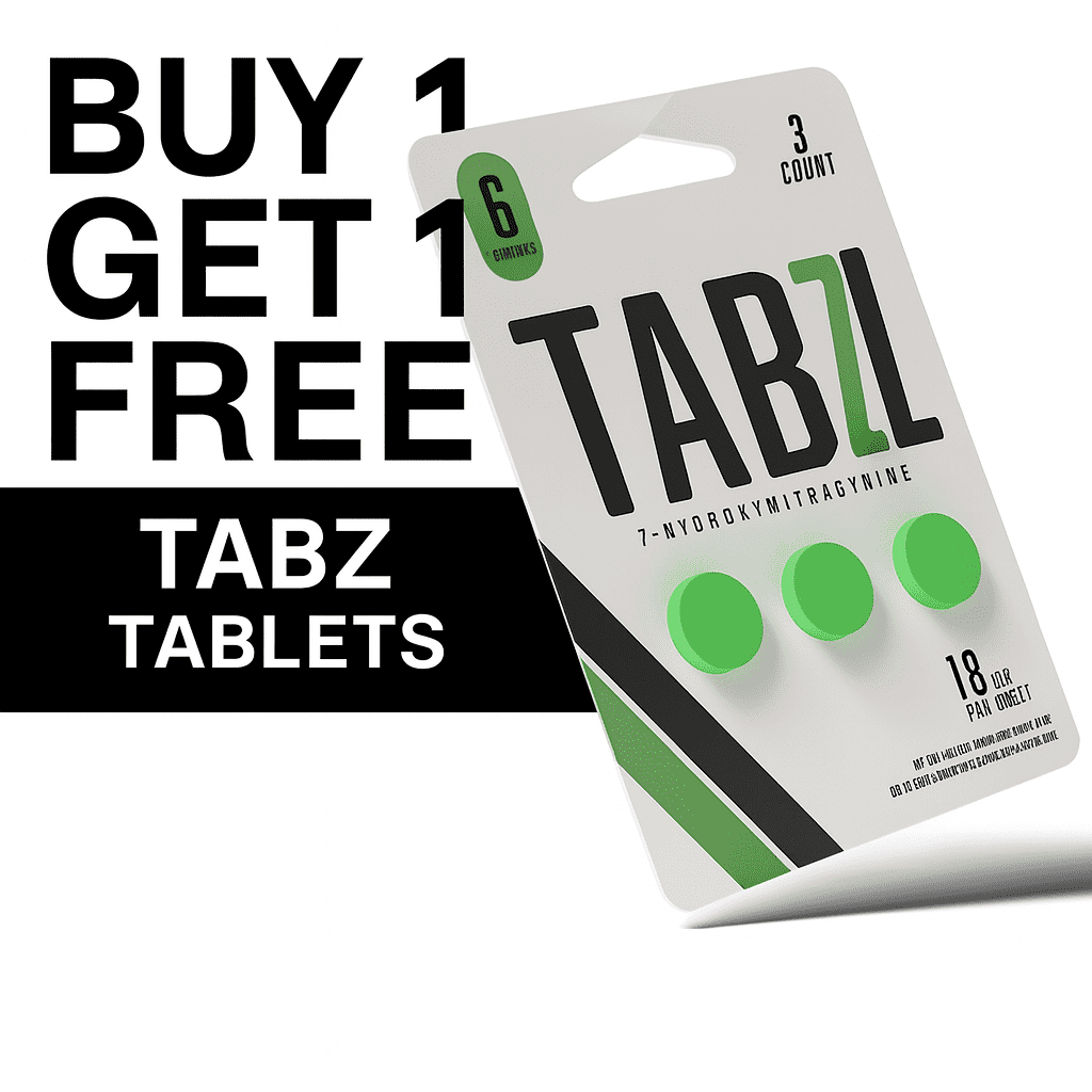 Tabz | 7OH Alkaloid Tablets | 3CT – 18mg Each Tabz | 7OH Alkaloid Tablets | 3CT - 18mg Each - Image 1