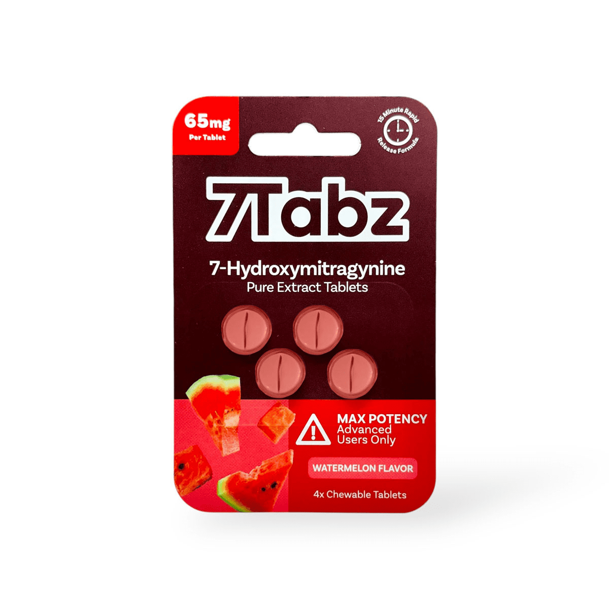 7 Tabz | Max Potency 7OH Tablets | 4CT – 65MG Each 7 Tabz | Max Potency 7OH Tablets | 4CT - 65MG Each - Image 1