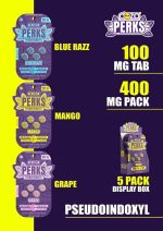 Dozo | PERKS PSEUDO | 4CT - 100MG Each | 400MG