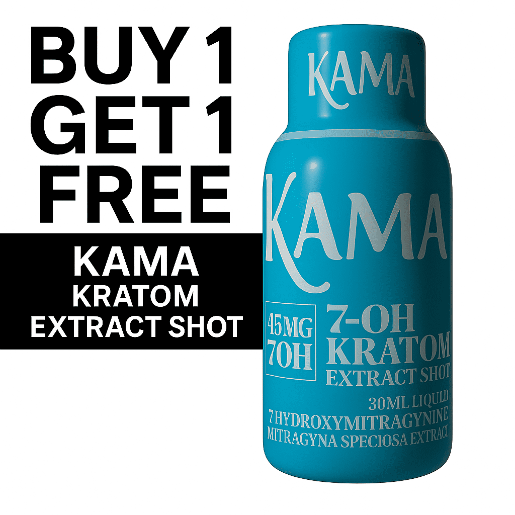 Kama | Kratom Extract Shot | 50mg (30ML) Kama | Kratom Extract Shot | 50mg (30ML) - Image 1