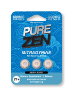 Pure Zen | Full Spectrum Mitragynine Extract Tablets | 6CT - 200MG Each - Image 3