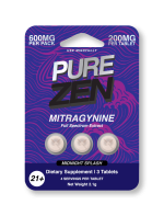 Pure Zen | Full Spectrum Mitragynine Extract Tablets | 6CT - 200MG Each - Image 9