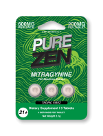 Pure Zen | Full Spectrum Mitragynine Extract Tablets | 6CT - 200MG Each - Image 8