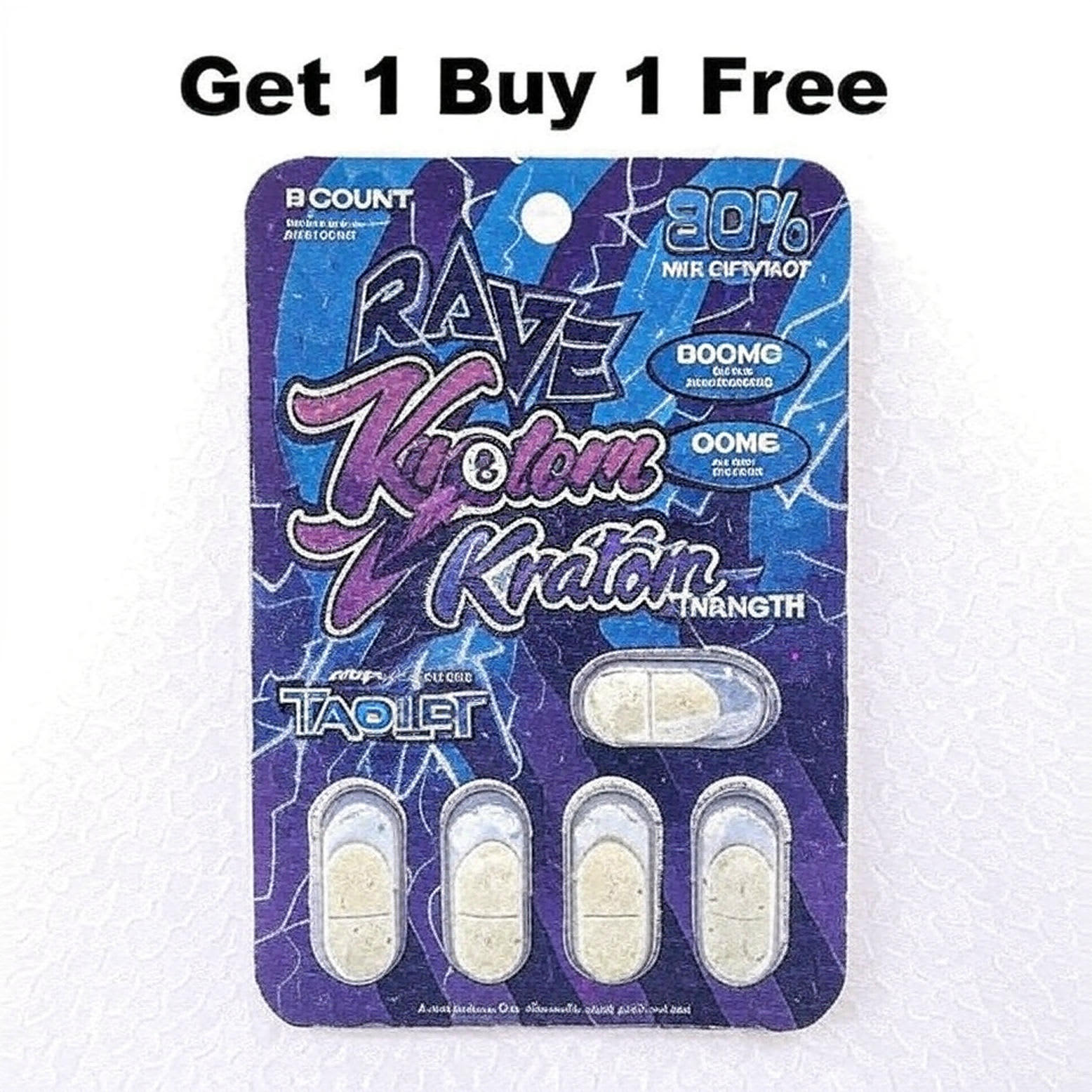 Rave Kratom | Tablets Rave Kratom | Tablets - Image 1