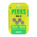 Dozo | PERKS MG-X Mitragynine Tablets | 4CT -125MG Each | 500MG