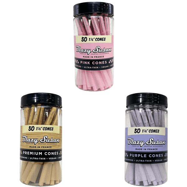 Blazy Susan | Pre Rolled Cones | 50 CT Jar Blazy Susan | Pre Rolled Cones | 50 CT Jar - Image 1