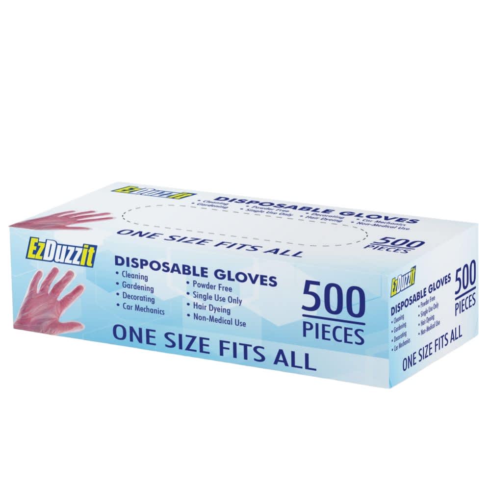 EzDuzz It | Disposable Gloves | 500 CT Box EzDuzz It | Disposable Gloves | 500 CT Box - Image 1