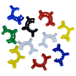 BAG of 10 - Plastic Clip - 14mm - Image 2
