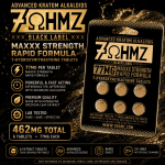 7-OHMZ | Black Label Tablets | 6CT - 77MG Each | 462MG