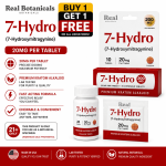 Real Botanicals | 7 Hydro Tablets  | 20mg