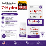 Real Botanicals | 7 Hydro Tablets | 100MG Each