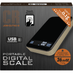 CR Digital Scale | Touch Screen with USB Charging | JDS CU750-B | 750g x 0.1g - Image 3