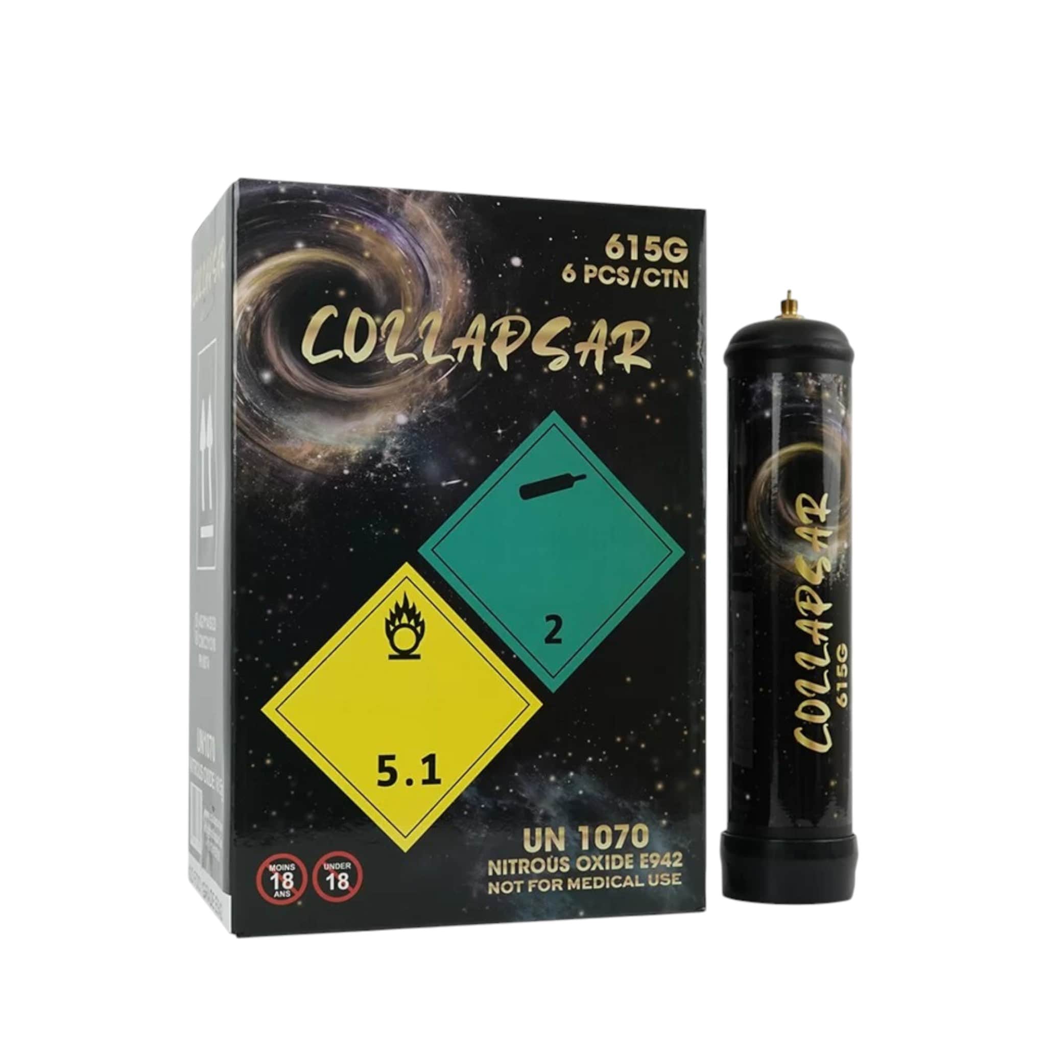 Collapsar | N2O Tanks Whip Collapsar | N2O Tanks Whip - Image 1