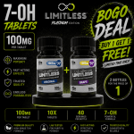 Limitless | Platinum | 7OH Tablets | 100MG - Image 4