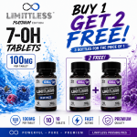 Limitless | Platinum | 7OH Tablets | 100MG