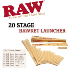RAW | 20 Stage RAWket Launcher | Variety Pack
