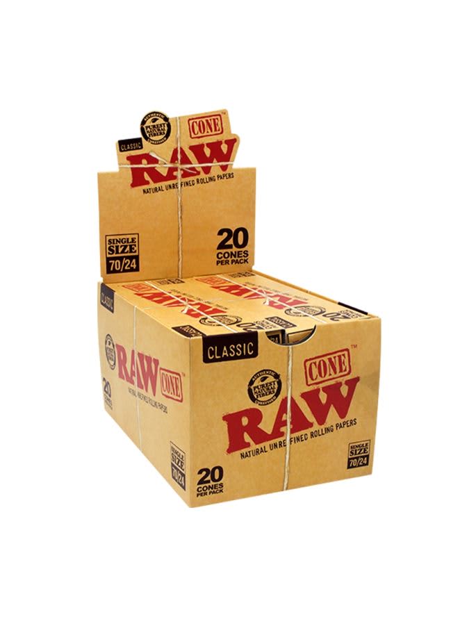 RAW | Cones Classic 70/24 | 20 CT RAW | Cones Classic 70/24 | 20 CT - Image 1