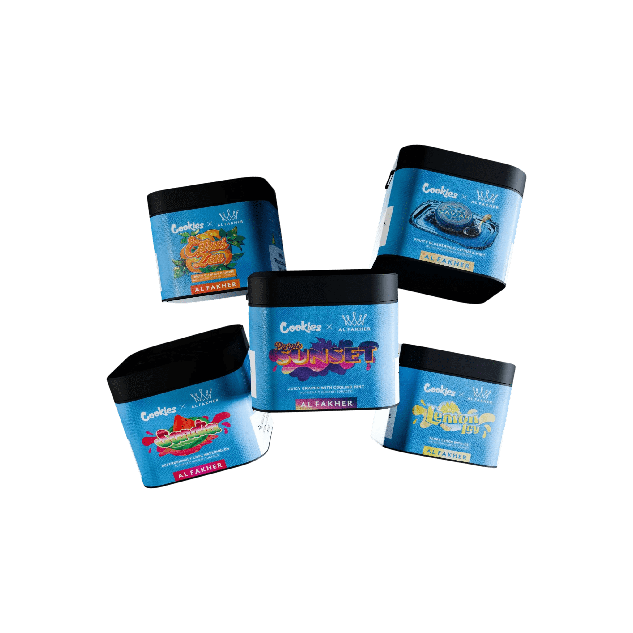Cookies x Al Fakher | Hookah Tobacco | 250G Cookies x Al Fakher | Hookah Tobacco | 250G - Image 1