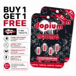 Dopium | 7OH Tablets | 4CT - 100MG Each | 400MG