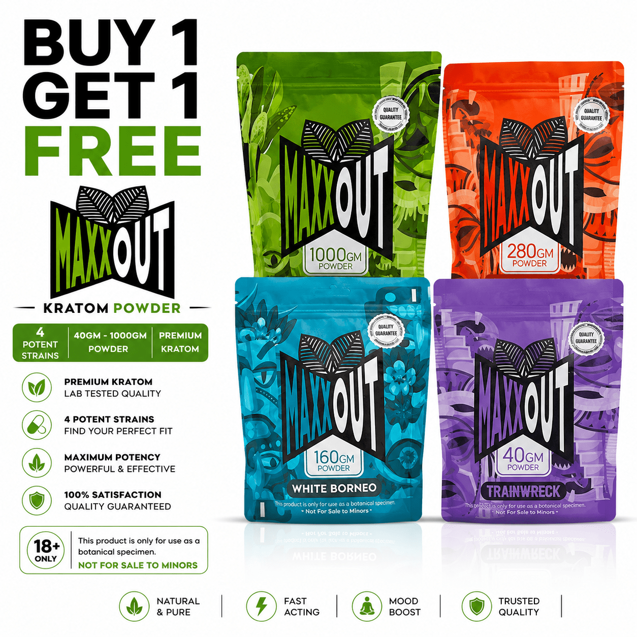 Maxx Out | Kratom Powder Maxx Out | Kratom Powder - Image 1