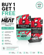 Straight Heat | Eighties 7OH Tablets | 3CT - 80MG Each | 240MG