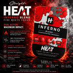 Straight Heat | Inferno Blend Pseudo + 7OH Tablets | 3CT - 25MG Each | 75MG