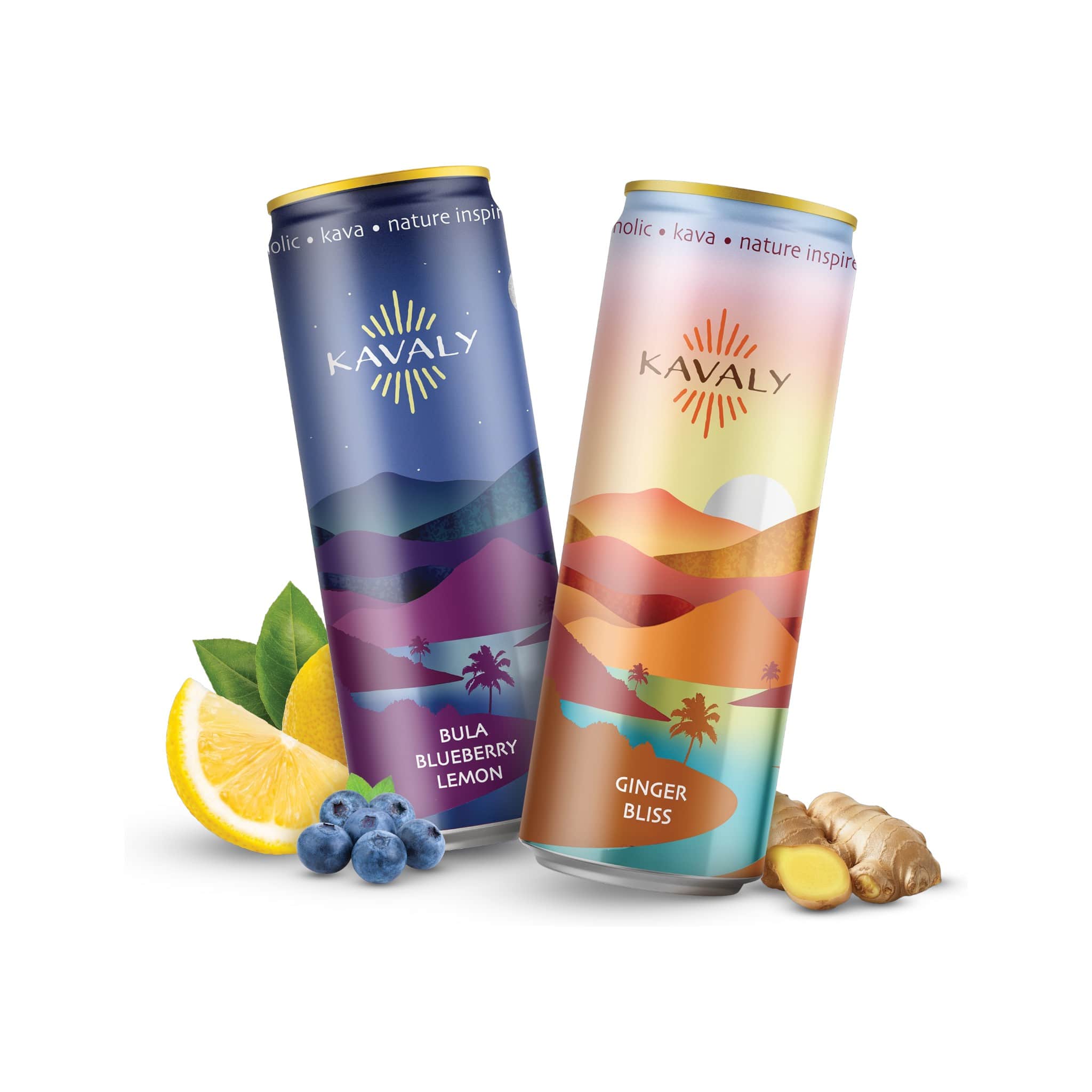 Kavaly | Sparkling Kava Beverage | 12oz Kavaly | Sparkling Kava Beverage | 12oz - Image 1